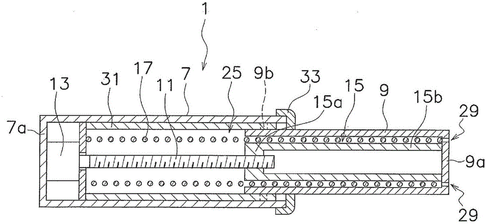 伸縮驅(qū)動(dòng)裝置及開閉機(jī)構(gòu)的制作方法