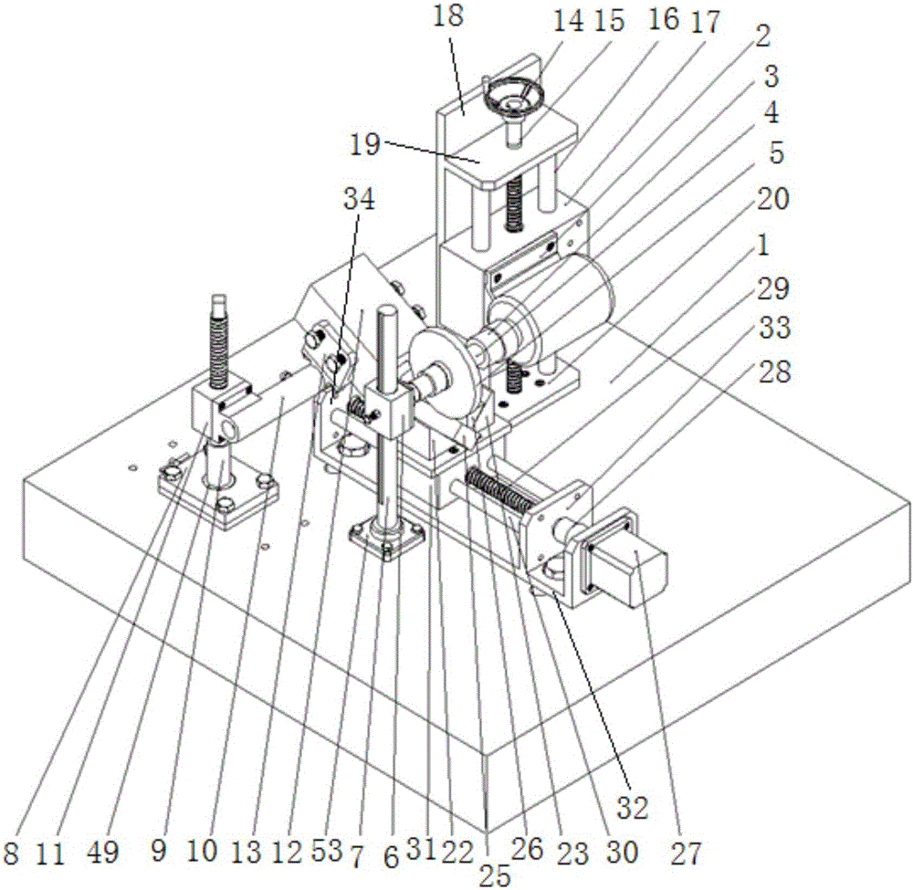 一种激光热辅助硬脆材料高效磨削实验台的制作方法与工艺