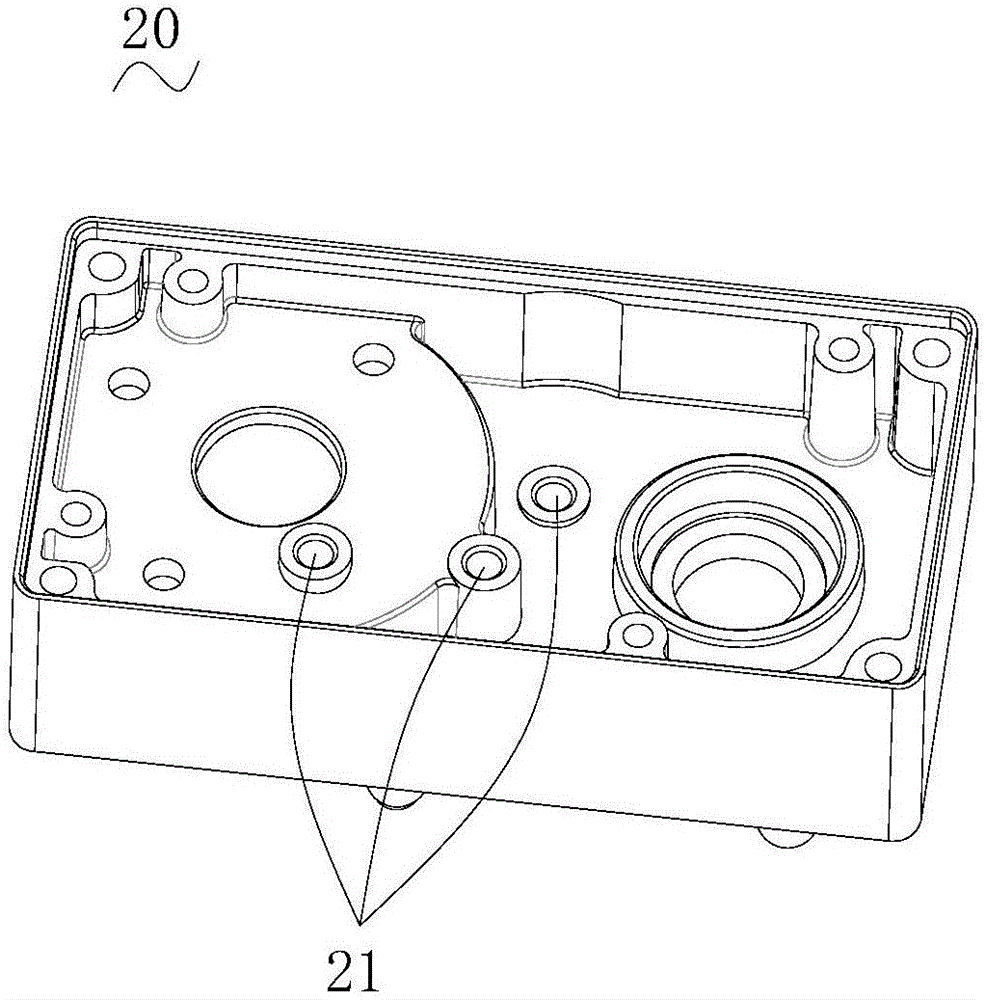 舵機齒輪軸壓軸裝置的制作方法