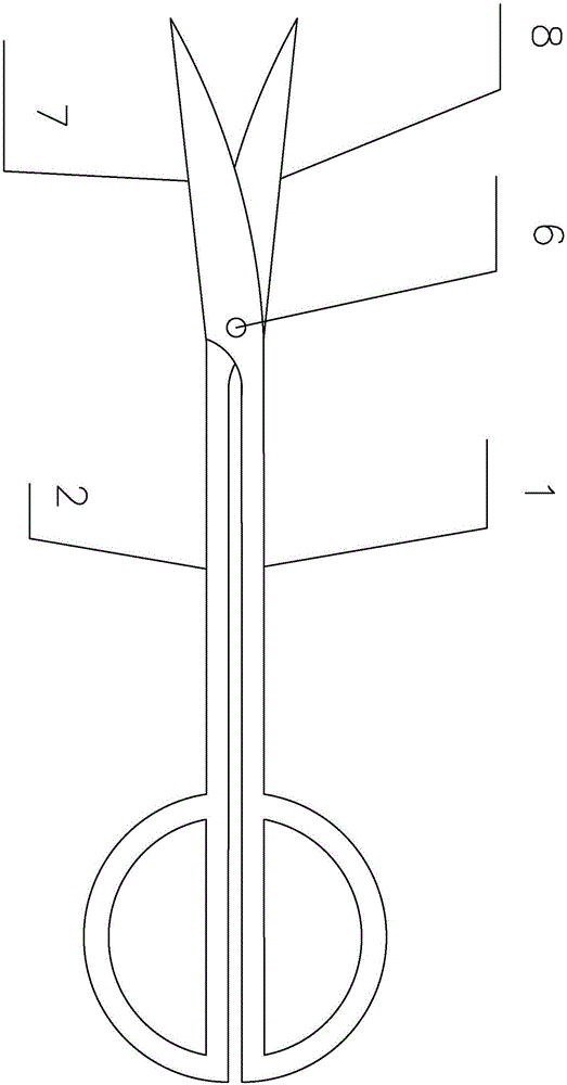 一種小傷口剪刀的制作方法與工藝