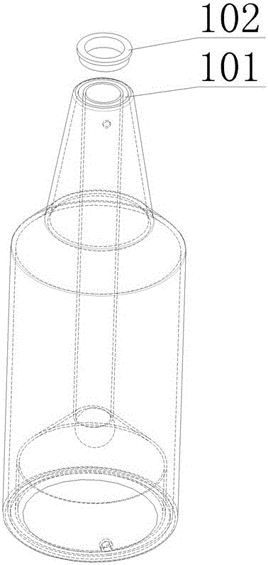 一种具有限量功能的液体包装器皿的制作方法与工艺