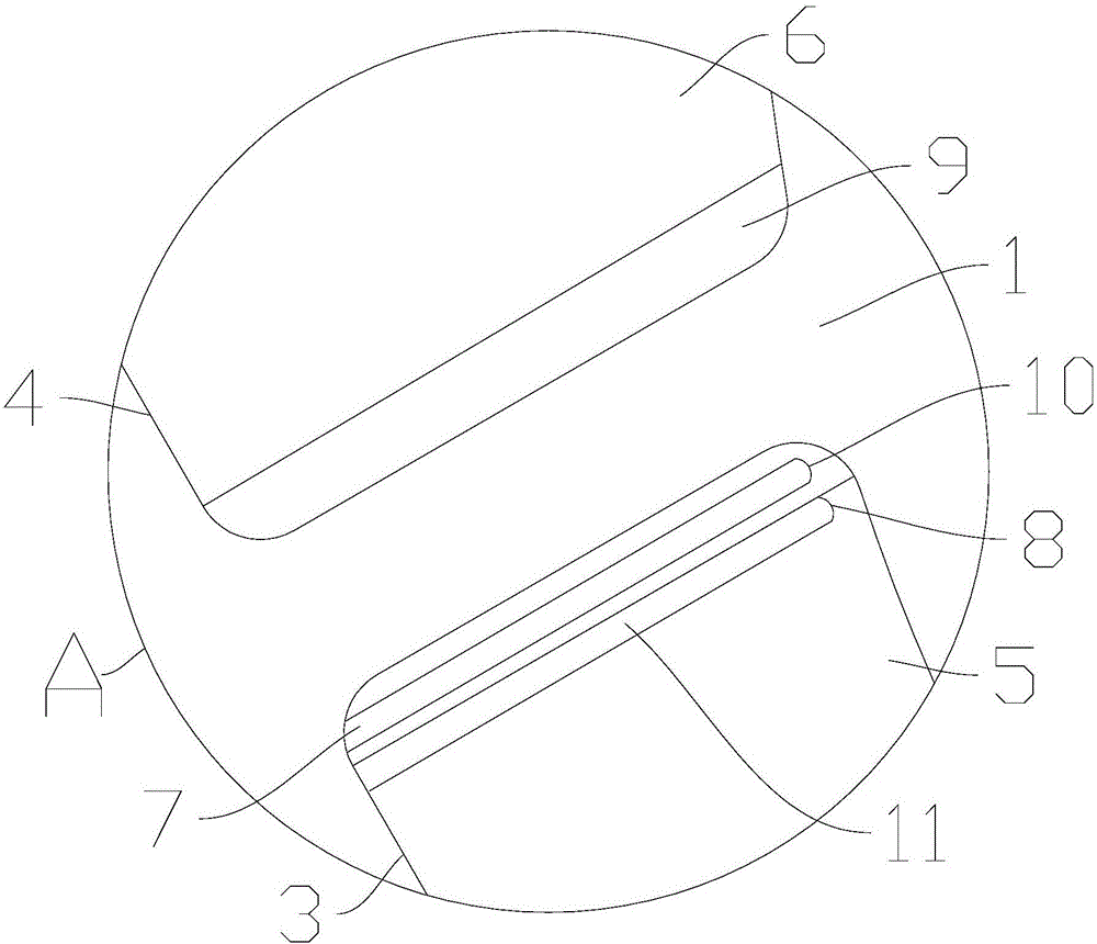 一種具有側(cè)向固定分體式木塑六角塑膠模具的制作方法與工藝