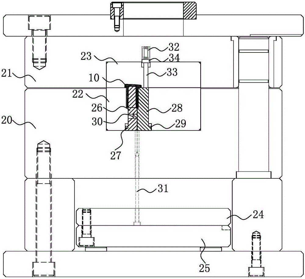 具有肋条产品的顶出结构的制作方法与工艺