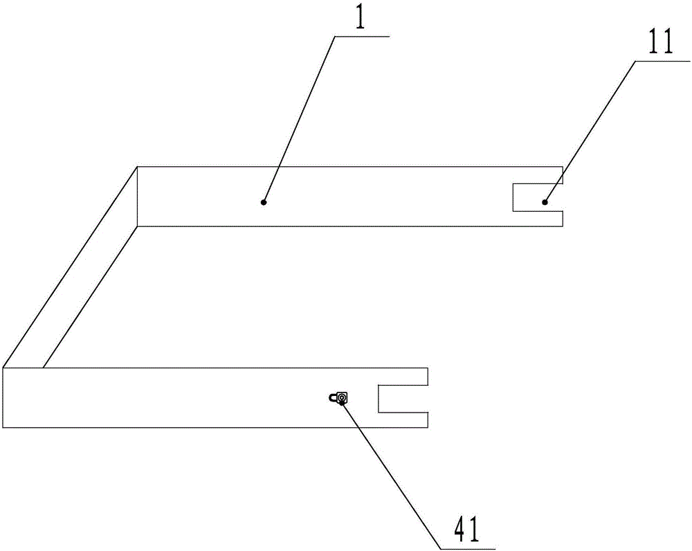 一種用于生產(chǎn)背景板的模具框的制作方法與工藝