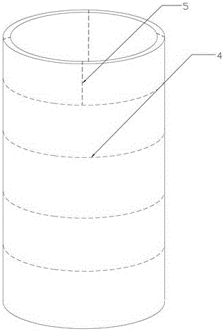 内置金属片型塑料管的制作方法与流程
