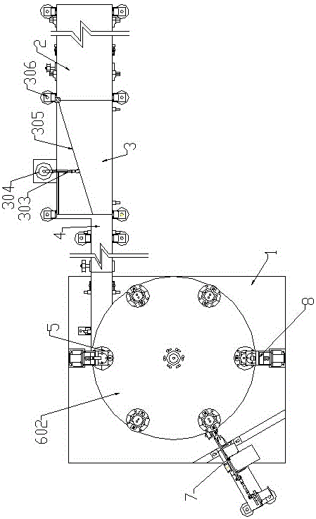 一種卷筒紙紙芯回收用取芯機(jī)構(gòu)的制作方法與工藝