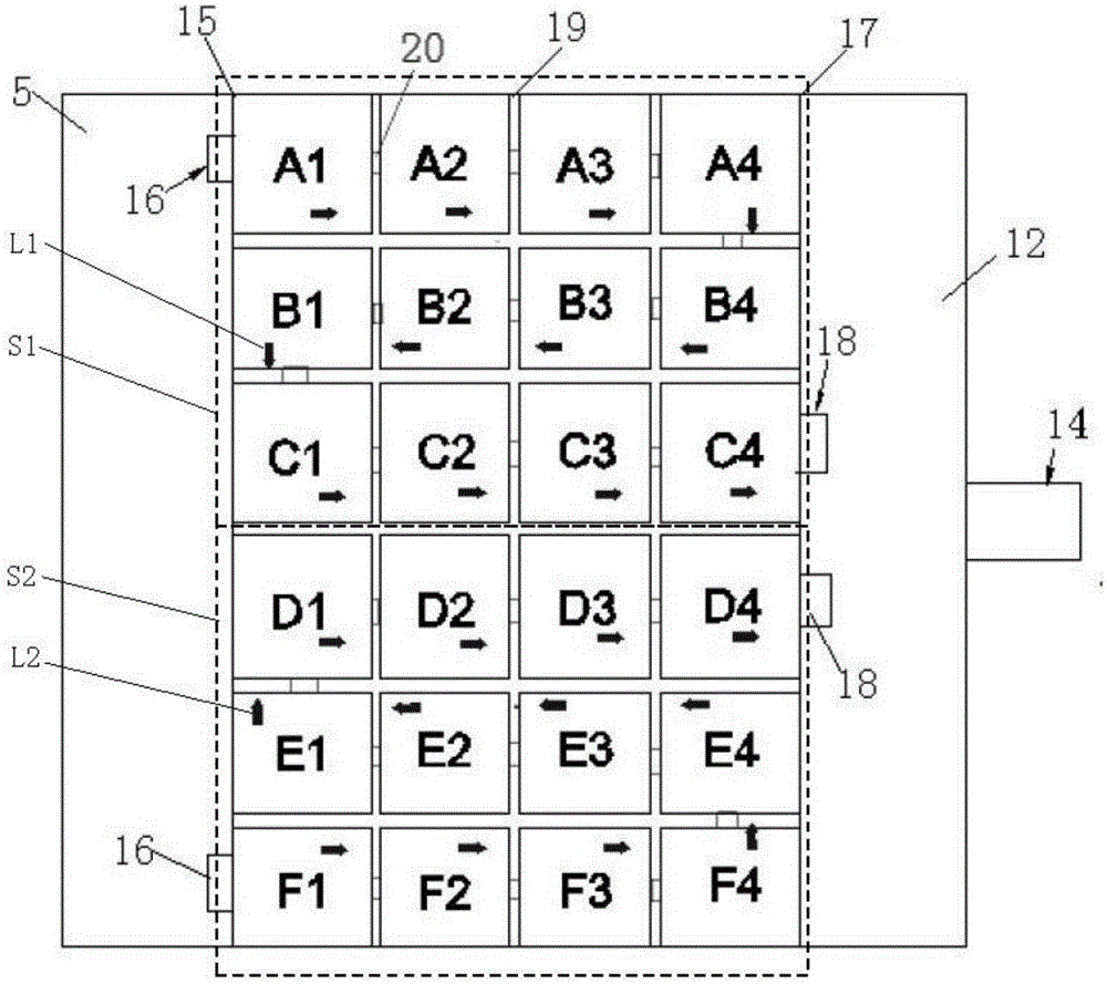 排陣型微生物燃料電池人工濕地污水處理系統(tǒng)的制作方法與工藝