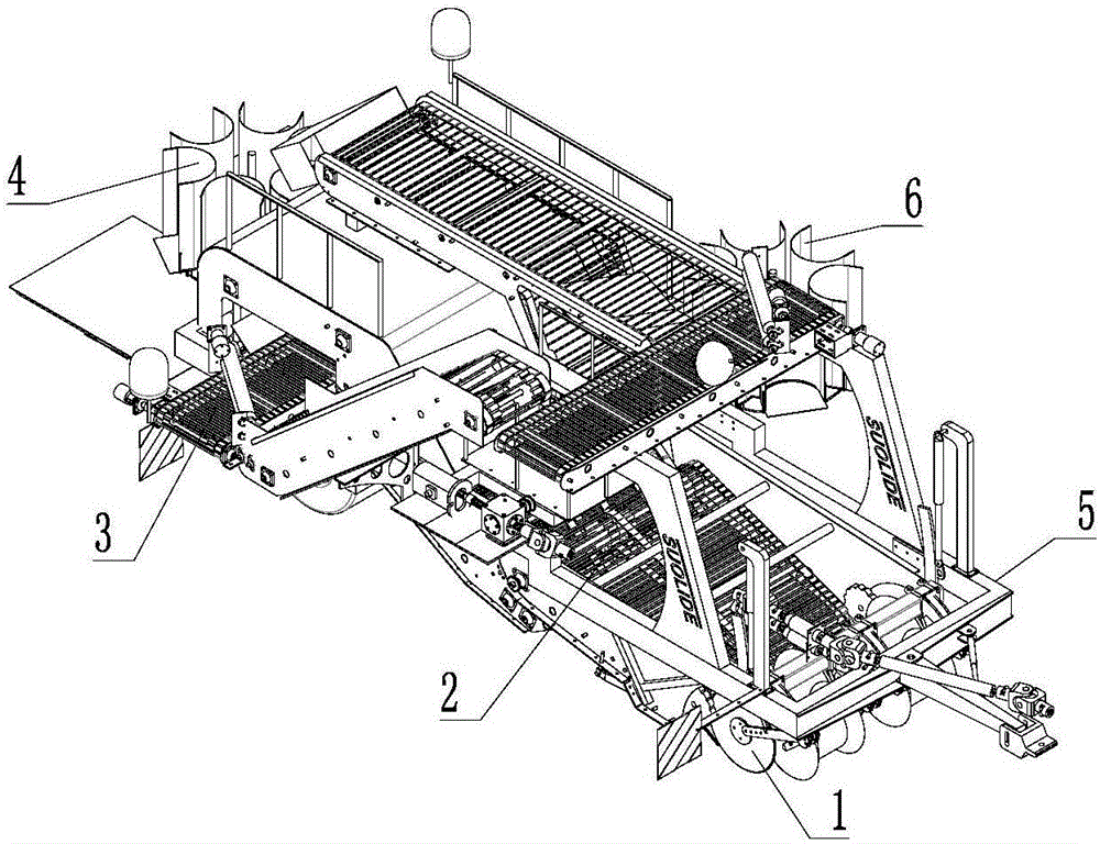 土豆收获装置的制作方法
