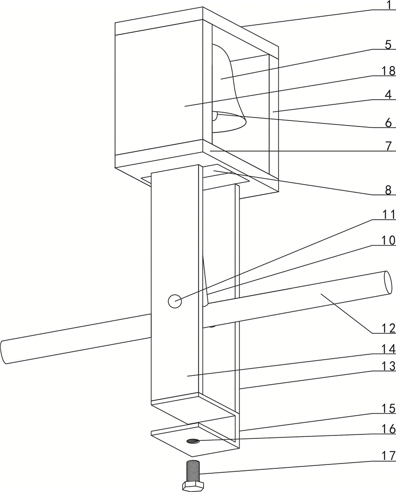 一种高压塔架驱鸟装置的制作方法