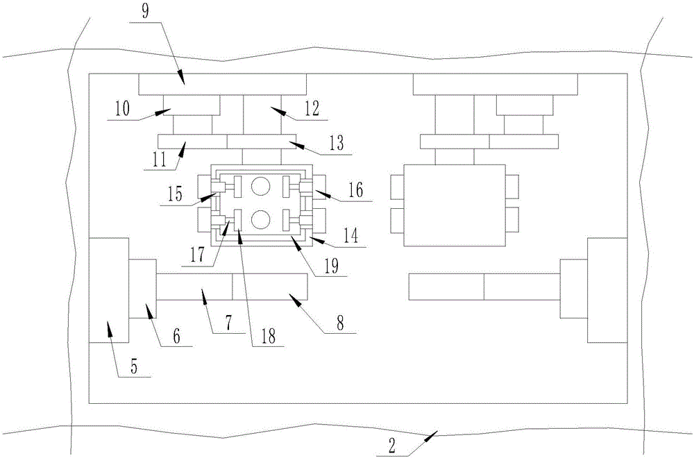 一种屠宰场牲畜爪子清理装置的制作方法