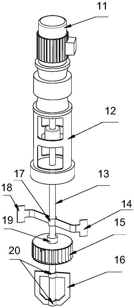 一種乳化反應(yīng)容器的多層攪拌結(jié)構(gòu)的制作方法與工藝