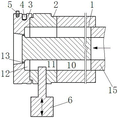 流量控制式一次成型多维度弯管件用的模具的制作方法与工艺