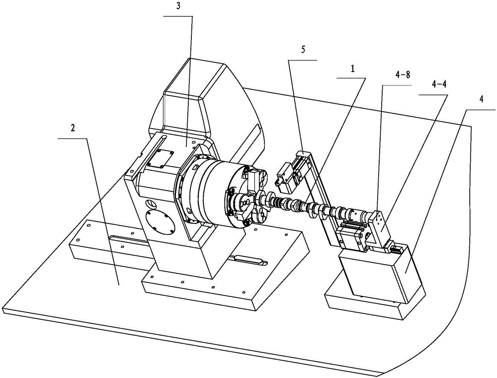 凸轮轴VCT孔打孔机的夹持装置的制作方法
