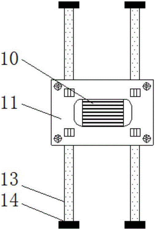 一種用于處理金屬鋁板的表面機械拉絲裝置的制作方法