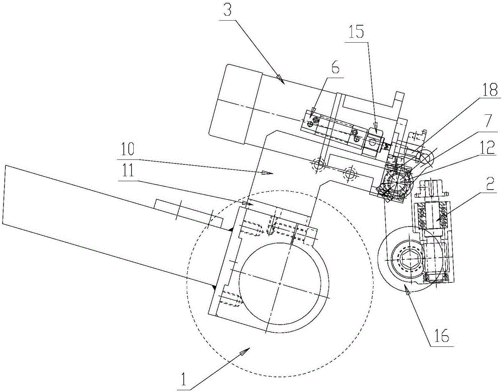 不銹鋼餐具自動(dòng)拋光機(jī)的打蠟機(jī)構(gòu)的制作方法與工藝