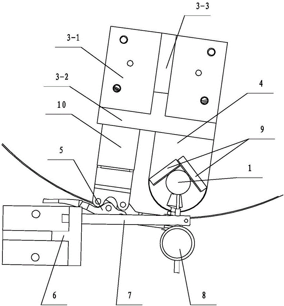 凸轮轴密封圈压装机的夹持装置的制作方法