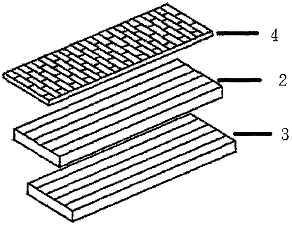 一种表层端面拼接的竹地板的制作方法与工艺