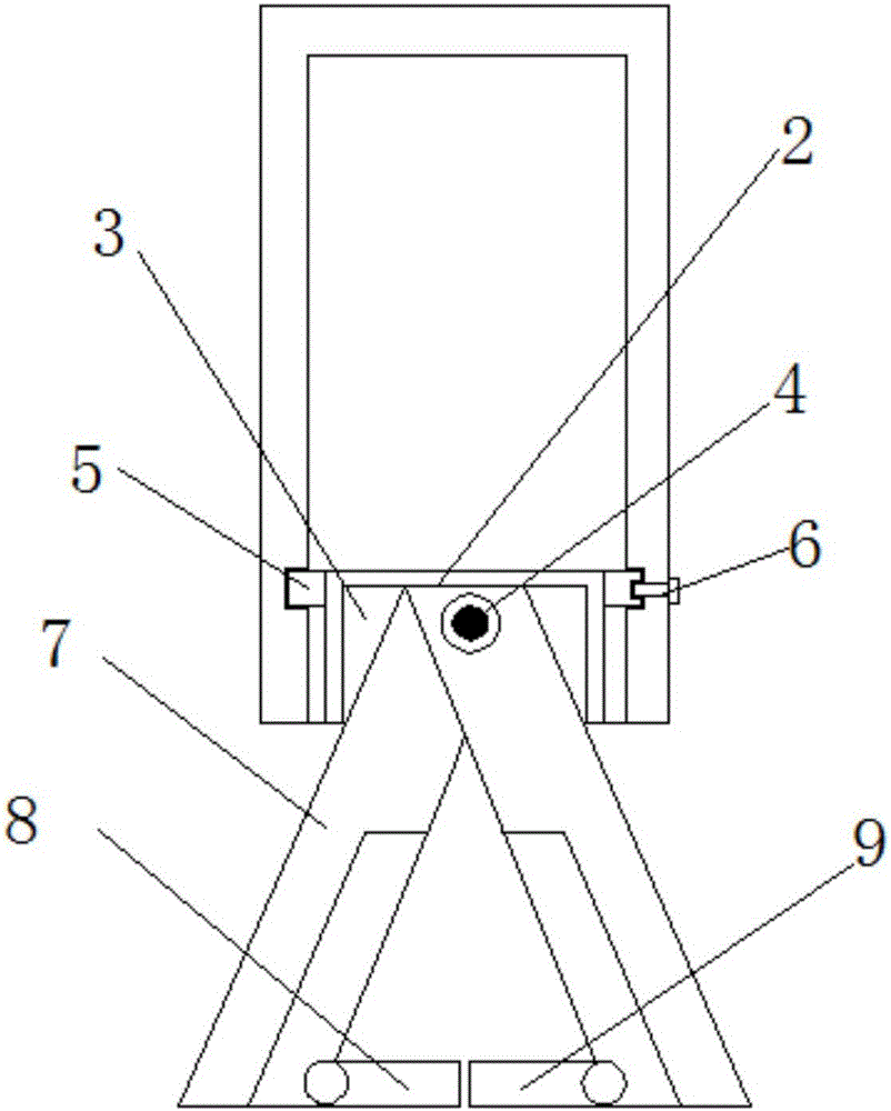 一種折疊方便的陶瓷模具灌漿架的制作方法與工藝