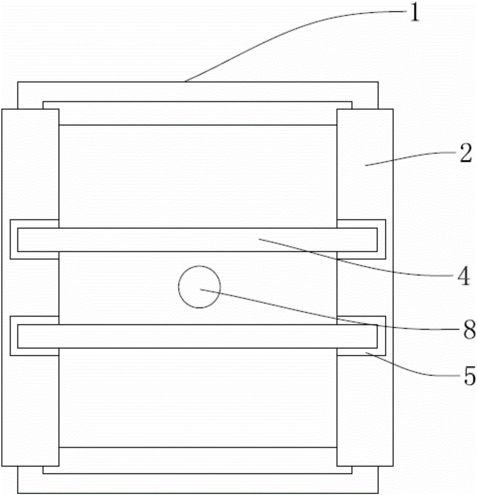 萃取箱中用于固定攪拌設備的機架的制作方法與工藝