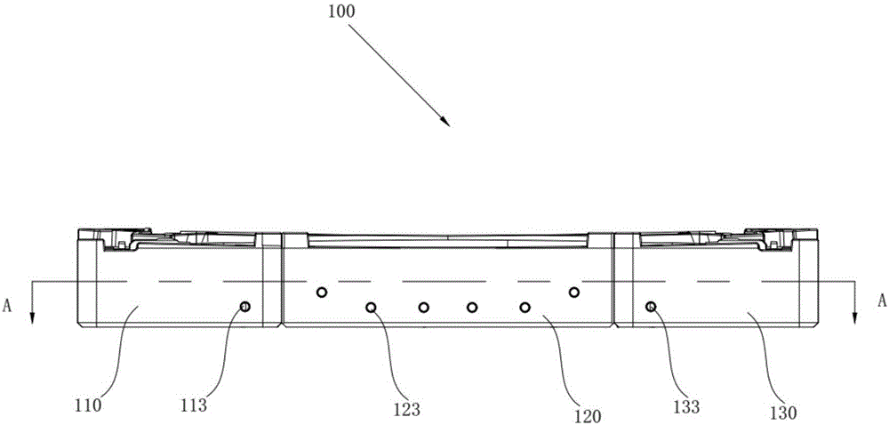 用于汽車天窗前梁注塑模具的公模的制作方法與工藝