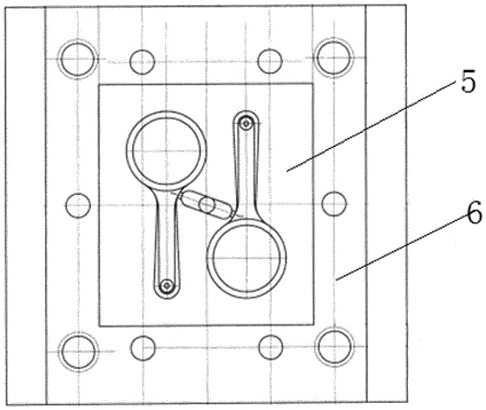 一種放大鏡整體注塑模具的制作方法與工藝