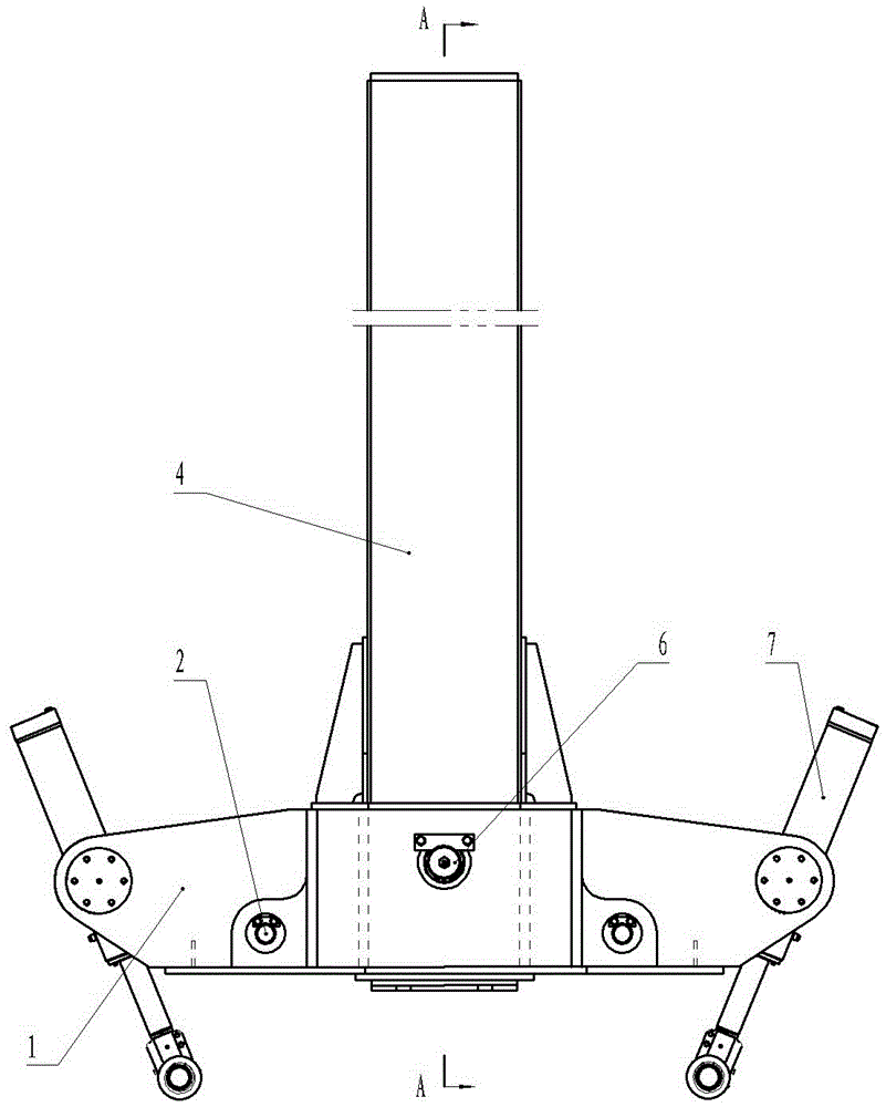 吊放用伸缩架的制作方法与工艺