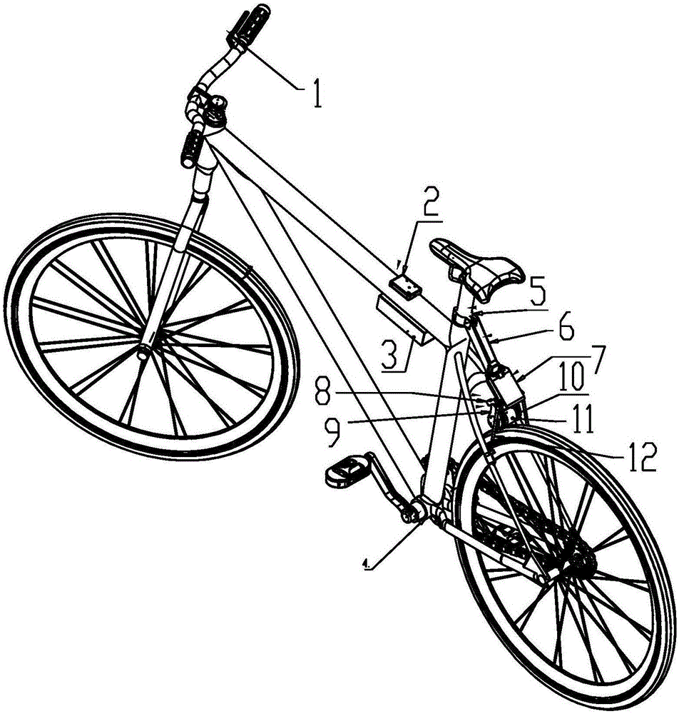 微型自行车助力器的制作方法与工艺