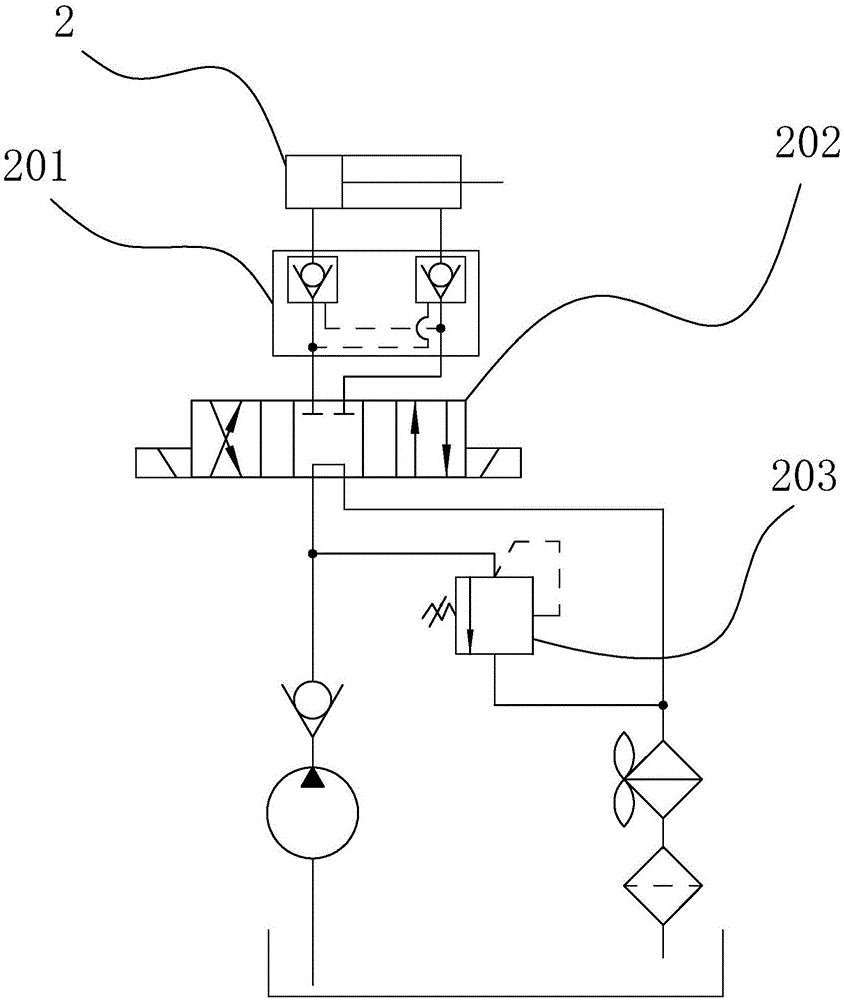 一種液壓驅(qū)動的電梯門機的制作方法與工藝