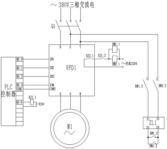 一種堆垛機防跌落雙保護(hù)裝置的制作方法