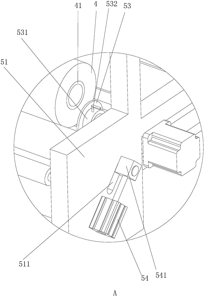 套袋機(jī)薄膜放卷機(jī)構(gòu)的制作方法與工藝