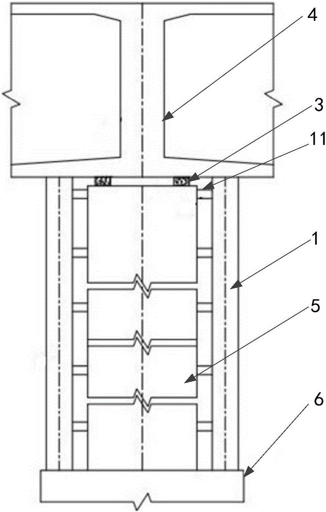 一种防止连续梁倾覆的辅助墩0#块梁的临时锚固结构的制作方法与工艺