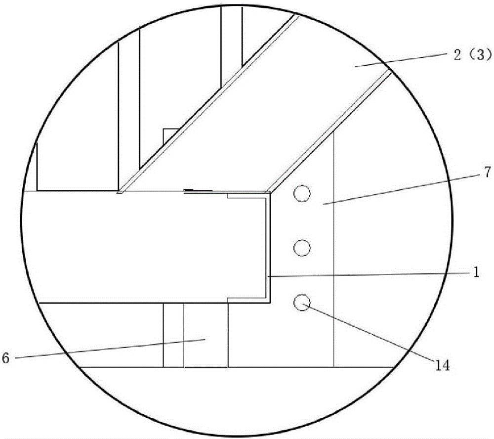 一种用于桩锚基坑的附着式钢爬梯的制作方法与工艺