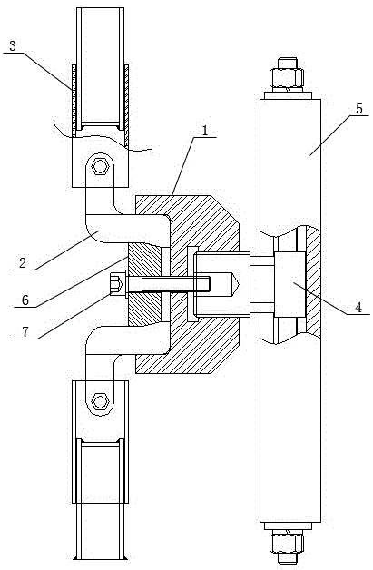 一种幕墙用万向连接爪结构的制作方法与工艺