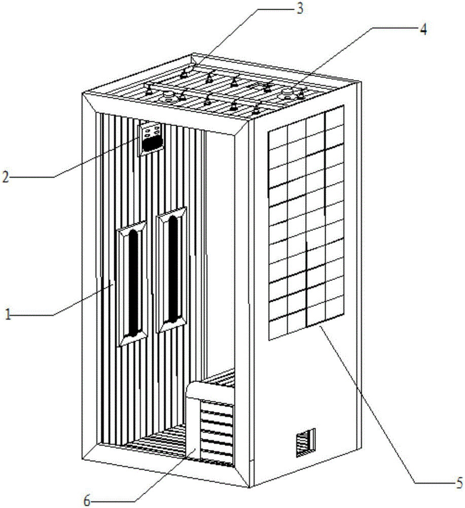 带透光玉石的光波房的制作方法与工艺