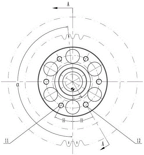 一種發(fā)動(dòng)機(jī)凸輪軸雙聯(lián)斜齒輪傳動(dòng)裝置的制作方法