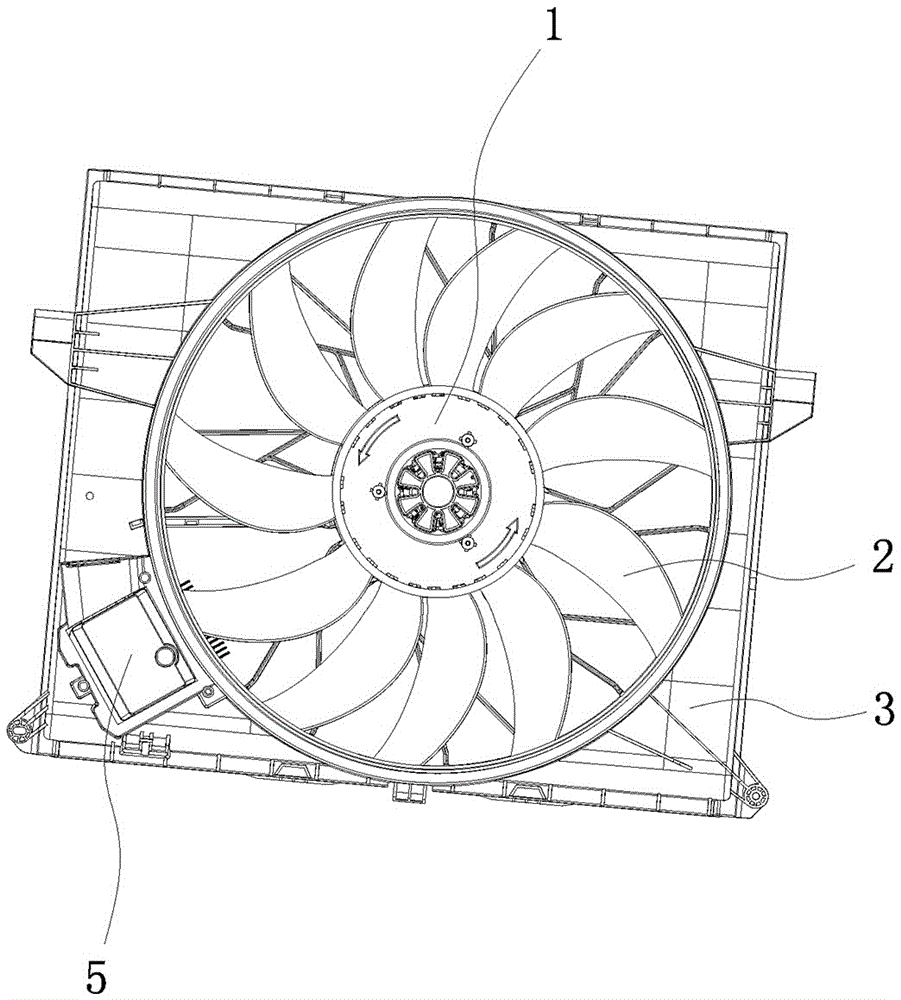 一种汽车冷凝器散热风扇的制作方法与工艺