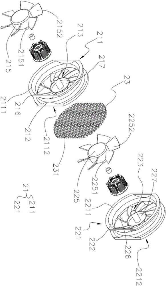串聯(lián)風(fēng)扇結(jié)構(gòu)的制作方法與工藝