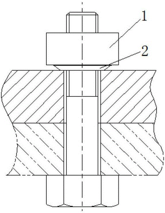 一种带倾斜承载面的阶梯型螺母的制作方法