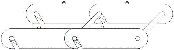 一种便于快速替换链节的输送链的制作方法与工艺
