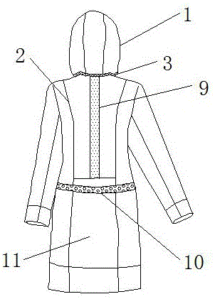 一种便于拆卸组装的衣服的制作方法与工艺