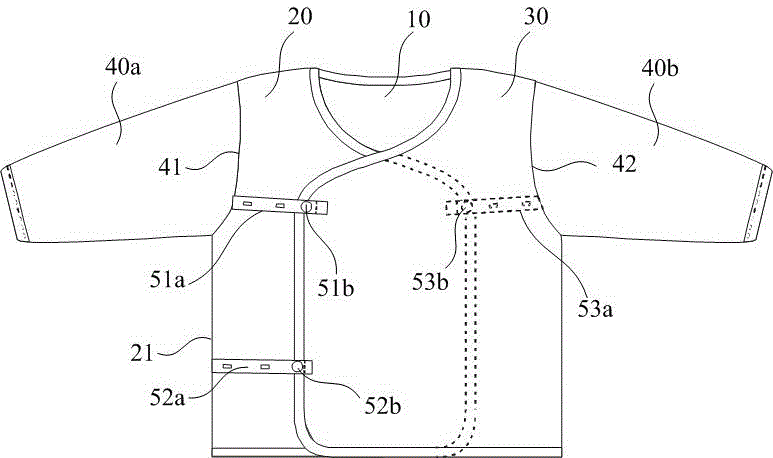 一種防止背部尿濕的新型嬰幼兒服裝的制作方法與工藝