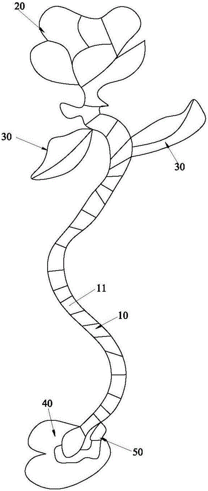 一種多結(jié)構(gòu)活動(dòng)花型手環(huán)的制作方法與工藝