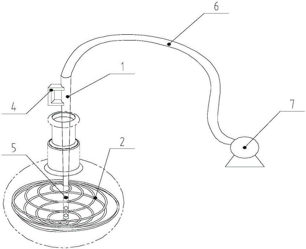 圆底旋转瓶的取料装置的制作方法