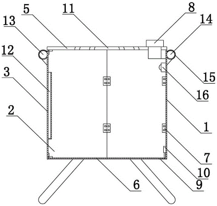 一种折叠式快递收发件箱的制作方法与工艺