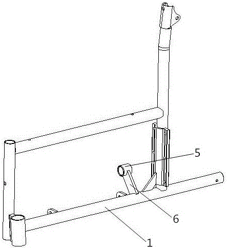 轮椅拔叉结构的制作方法与工艺