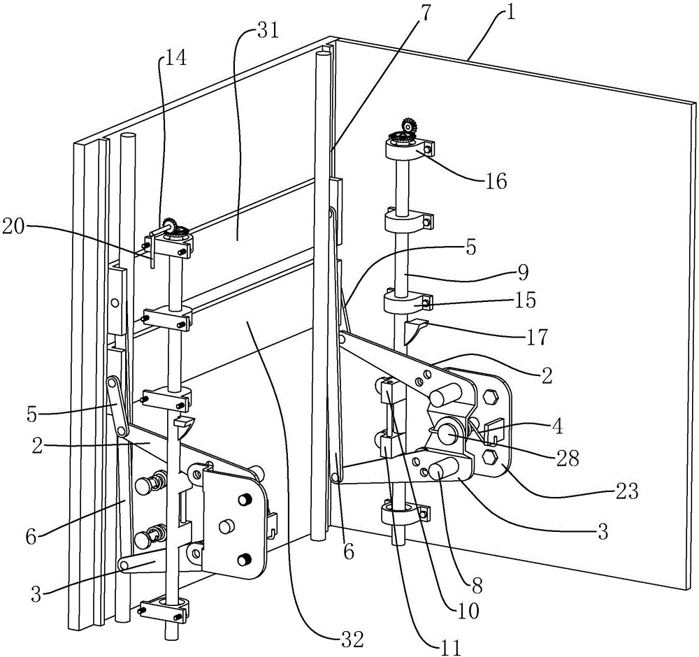 一种中置柜及其活门闭锁装置的制作方法