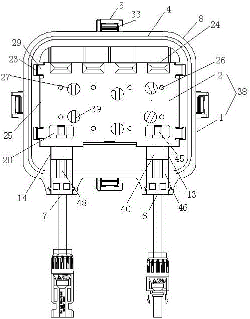 一種新型卡接式光伏接線盒的制作方法與工藝