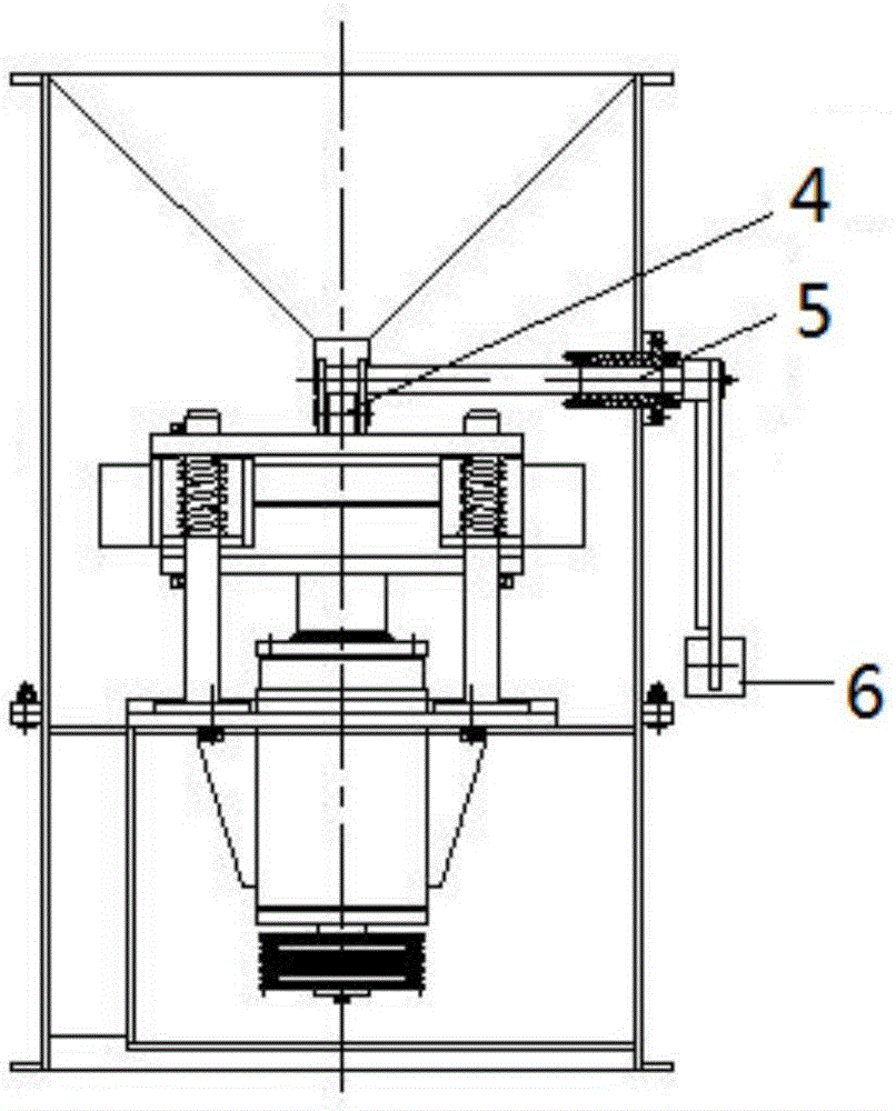 用于搓擦式再生机的磨盘间隙自动调整装置的制作方法