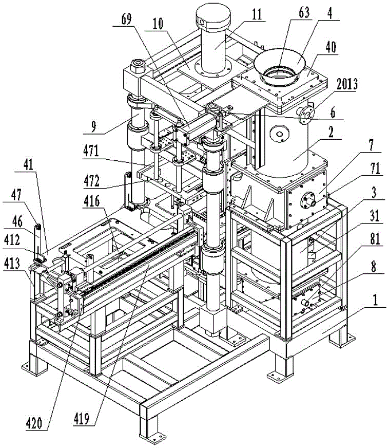 上下射砂全自動(dòng)砂型鑄造造型機(jī)的制作方法與工藝