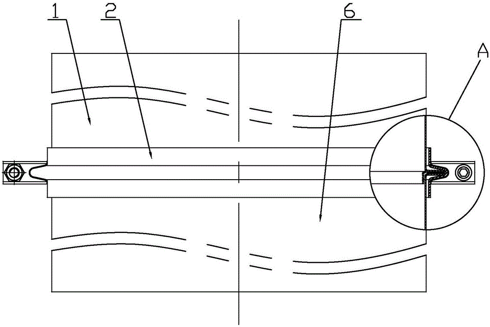 预制钢烟囱筒节连接装置的制作方法